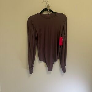 Commando Butter Balloon Sleeve Bodysuit - Mauve NWT